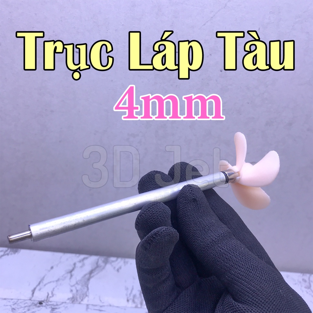 Trục Láp Tàu Thuyền 4mm, lap tau, trục láp tàu ghe chân vịt cánh quạt
