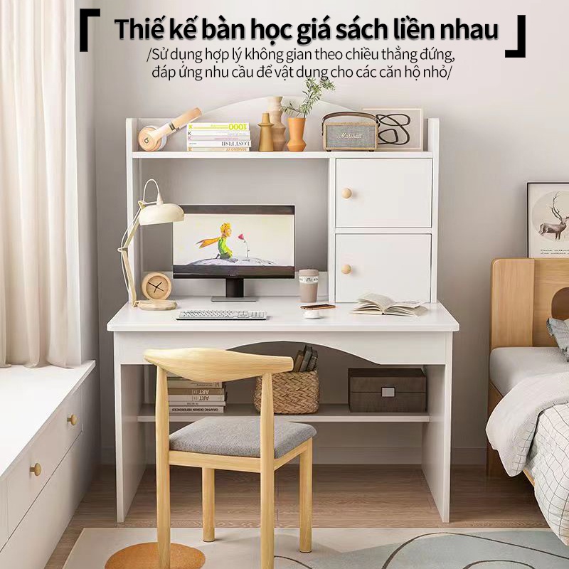 Bàn học tập đọc sách viết chữ cho trẻ tại nhà làm bằng gỗ thật