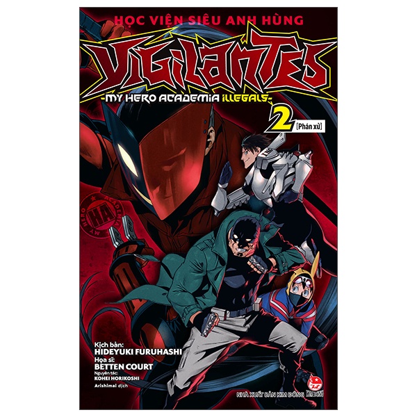 Sách - Học Viện Siêu Anh Hùng Vigilantes - My Hero Academia Illegals - Tập 2 - 8935244876840