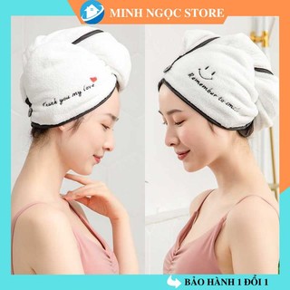 Khăn quấn Khô tóc siêu tốc ủ tóc khô siêu nhanh khăn siêu bền tiện lợi