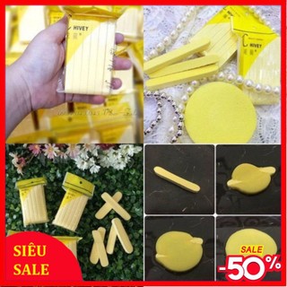 MIẾNG MÚT RỬA MẶT BỌT BIỂN "DẠNG NÉN" Chivey 12 Miếng