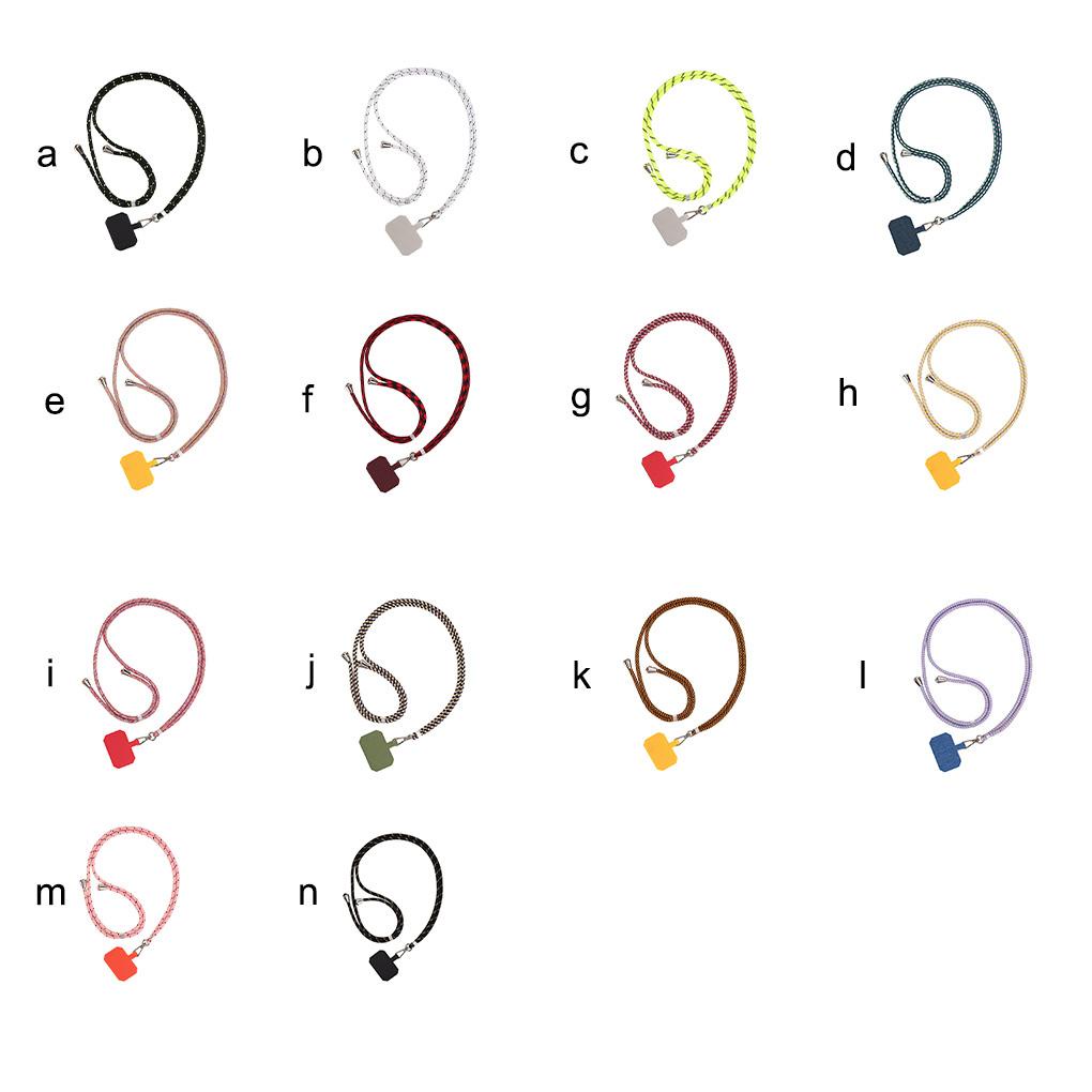 Dây Đeo Cổ Gắn Điện Thoại Chống Rơi Có Ngăn Đựng Thẻ Tiện Dụng Khi Đi Cắm Trại Đen / Xanh Lá