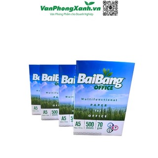 Giấy in A4/A5 bãi bằng office ĐL70 (Ream)