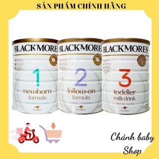 SỮA BLACKMORE - BLACKMORES ÚC MẪU MỚI SỐ 1,2,3 - HỘP 900gr