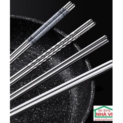 Bộ 5 Đôi Đũa Inox Cao Cấp