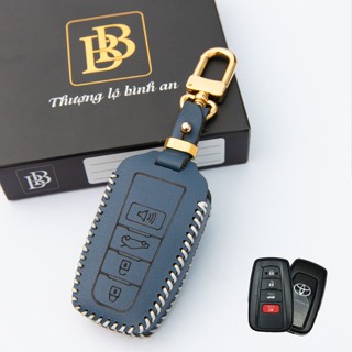    BB   Bao Da Chìa Khoá Toyota Camry 19-22 Altis 2022 Cross 2023 Da bò Nhập Khẩu Italia Khắc tên&Số ĐT Chủ Xe 