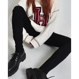 Black skinny jeans mercidenim - quần jeans skinny lưng cao - đen