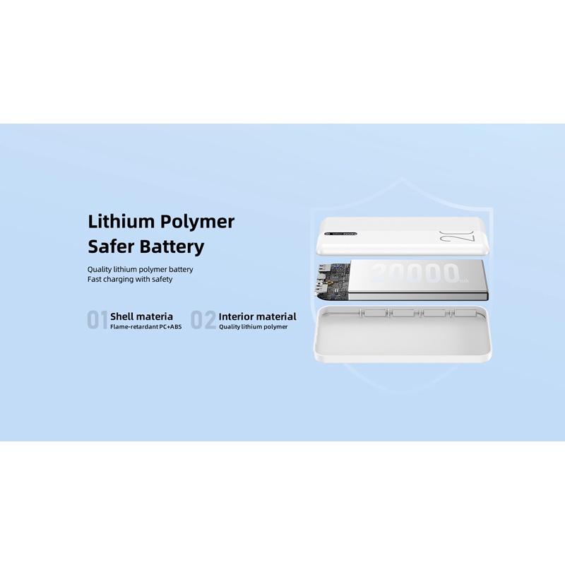 Sạc dự phòng 20000mah Remax Rpp-269 chính hãng hỗ trợ sạc nhanh 4 cổng