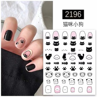 Sticker nail dán móng tay hoạt hình 2