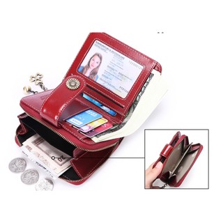 Ví nữ 100% da thật cao cấp phong cách mới