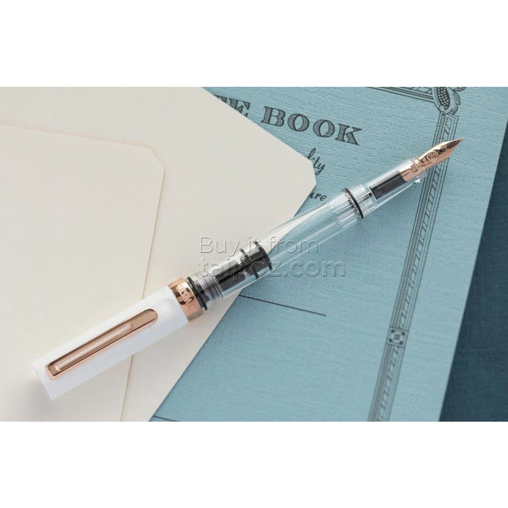 - BÚT MÁY TWSBI ECO, WHITE ROSE GOLD