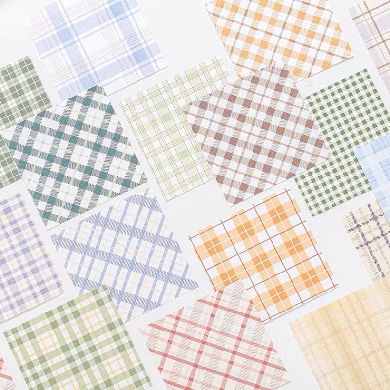 Giấy Note Giấy Ghi Chú 400 Tờ Kẻ Caro Nhiều Màu Sắc Vintage Mẫu 2022