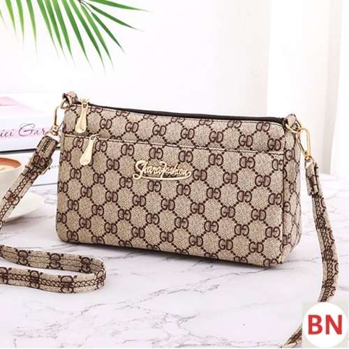 Túi đeo chéo nữ Quảng Châu, rẻ, đẹp, nhiều ngăn, nhỏ gọn, mang đi chơi, size 24cm
