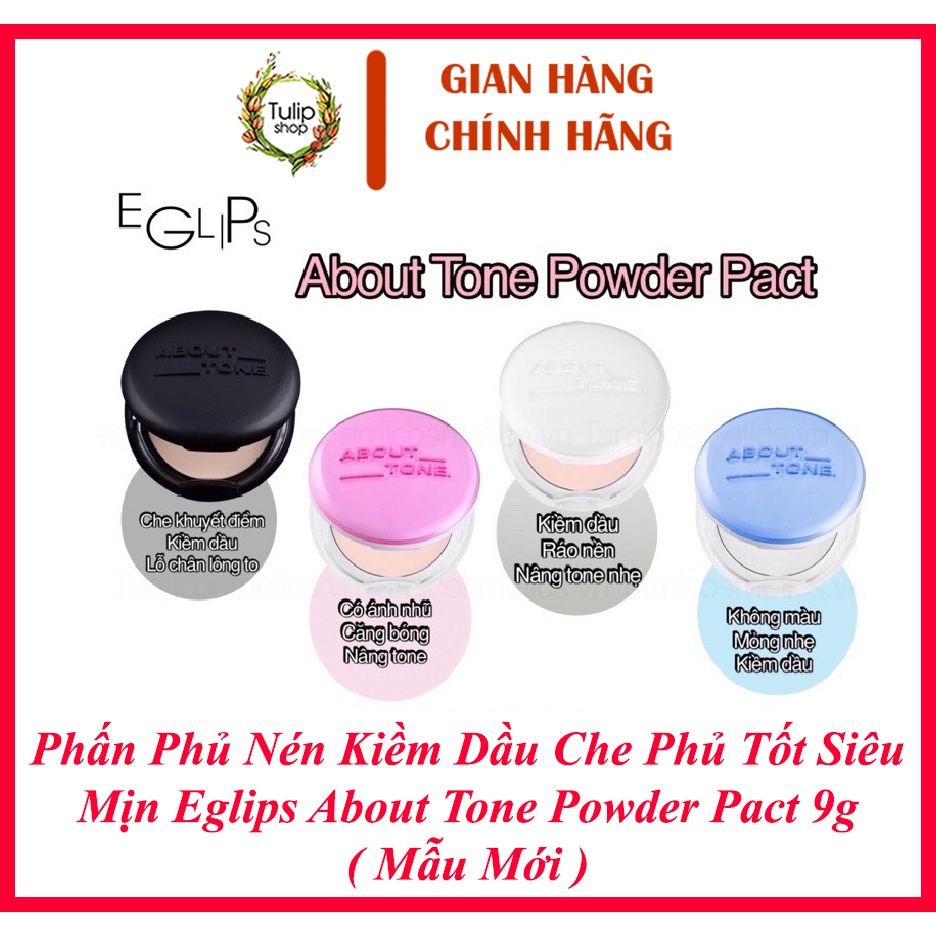 Phấn phủ Eglips Pore Blind Powder kiềm dầu