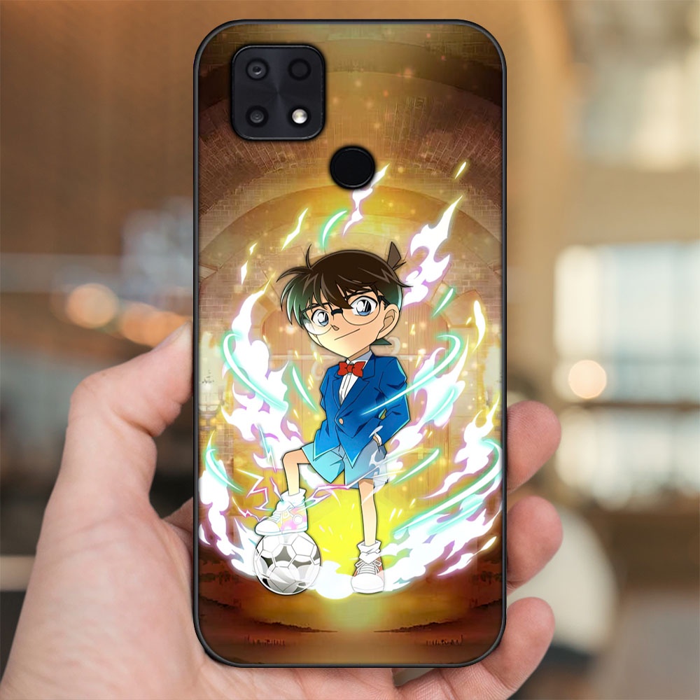 Ốp lưng Xiaomi Poco C40 viền đen in hình Shinichi Conan Thám Tử Lừng Danh