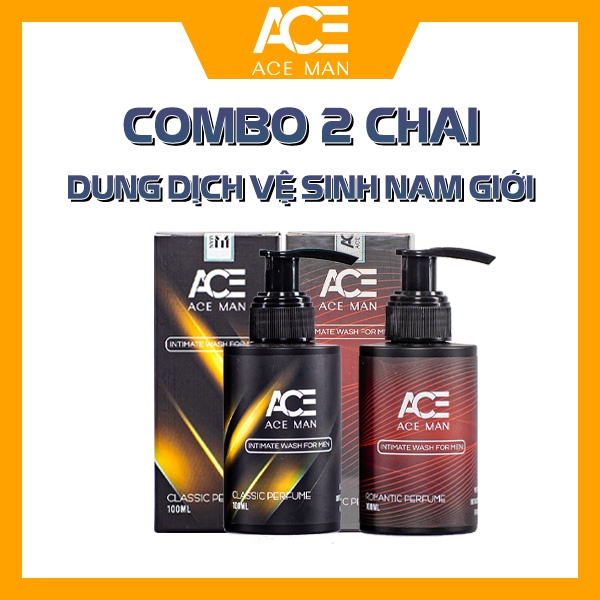COMBO 2 chai dung dịch vệ sinh nam giới hương nước hoa 100ml/chai