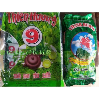 Trà sâm dứa Thanh Hương, trà số 9 Thiên Hương, trà lài hiệu Hoa Sen gói 70g