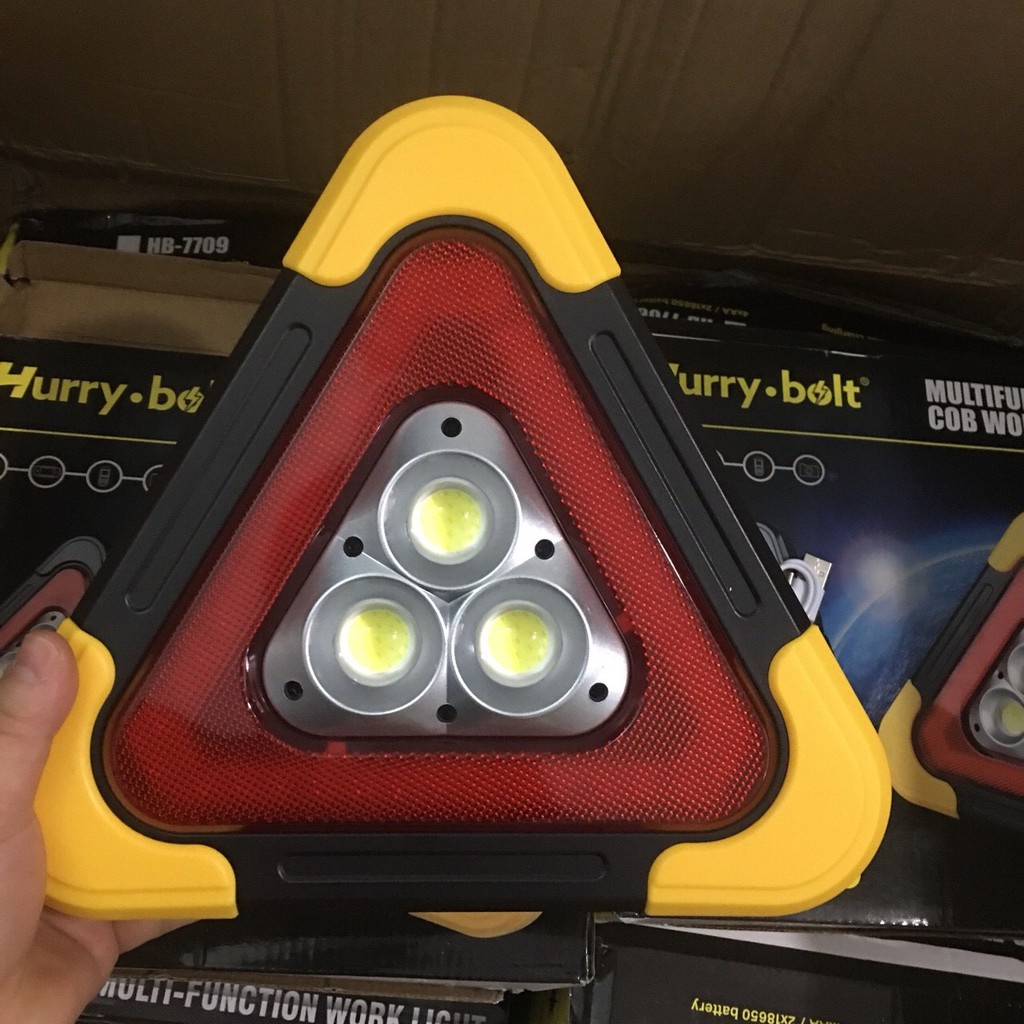 Biển Tam Giác - Biển Báo - Đèn Báo Tam Giác Phản Quang Nhiều Chế Độ Nháy Sáng - slc.vn