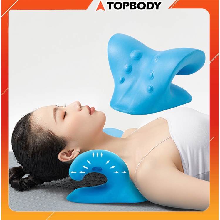 Gối Massage, Chống Đau Mỏi Vai Gáy, Phòng Và Hỗ Trợ Nắn Chỉnh Các Đốt Sống Cổ