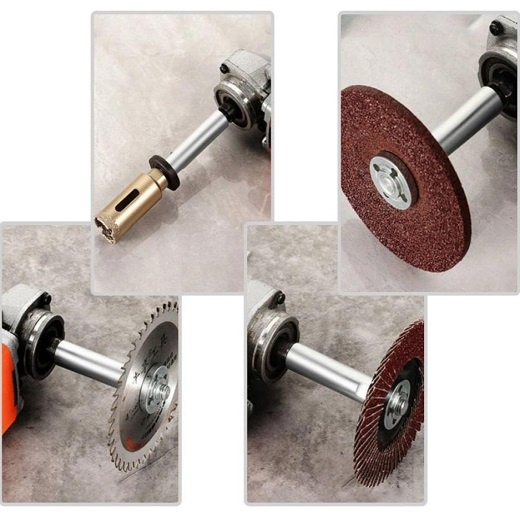 Thanh Nối Dài 80mm Cho Máy Mài Góc Ren M10 Chuyên Dụng Mài Hoặc Đánh Bóng Các Góc Bên Trong Và Hình Dạng Đặc Biệt