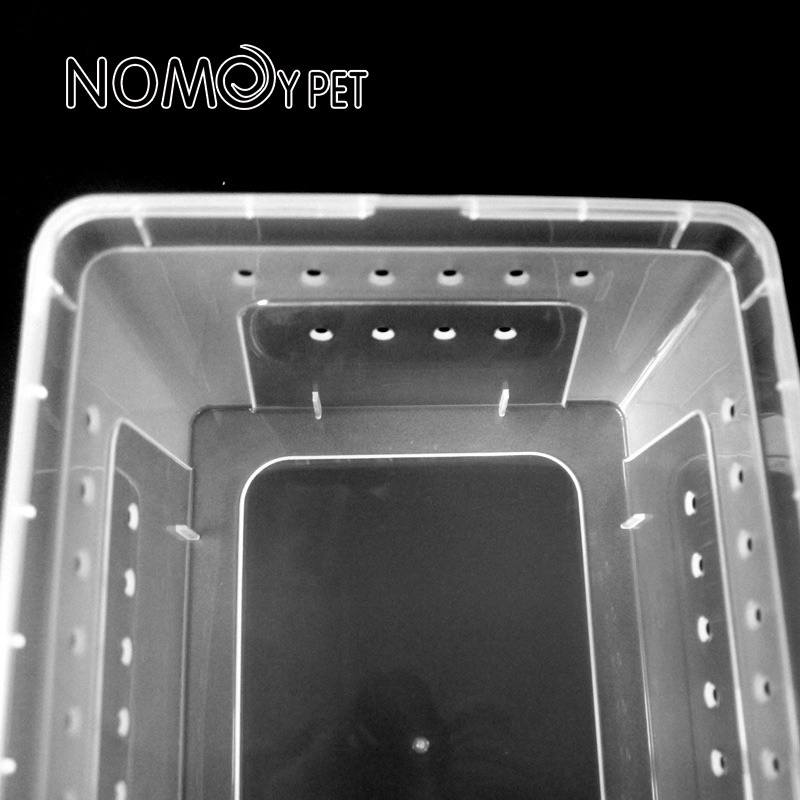 Hộp nuôi bò sát, hộp nuôi côn trùng, hộp nuôi thú cưng loại to H5 33x23x15cm