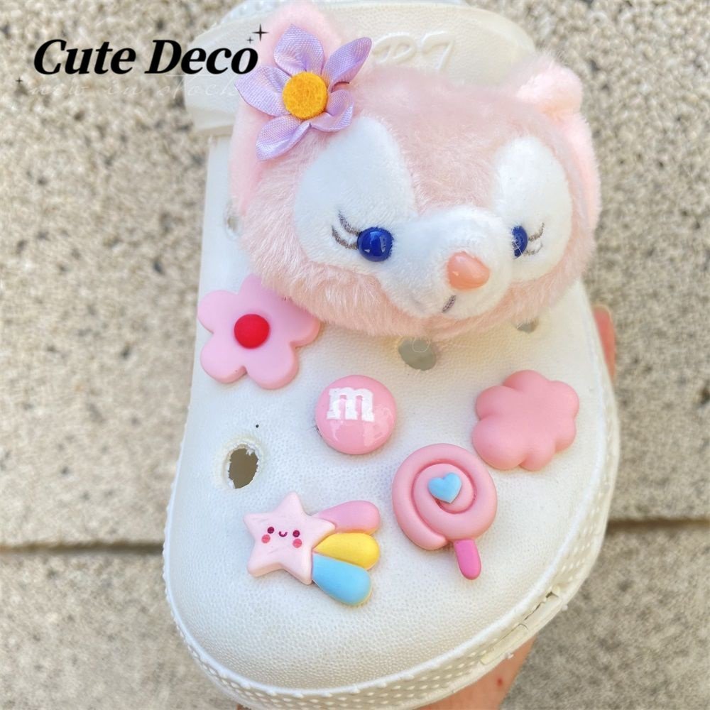 [Deco] Giày Crocs Bằng Lông Nhung Dễ Thương Xinh Xắn (13 Loại) Lingnabel / Cô Gái Xinh Đẹp / Hạt Charm DIY