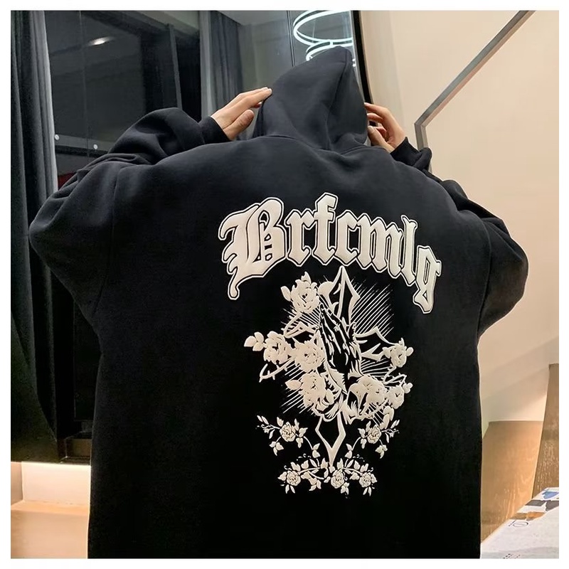 Áo Nỉ Nam Dài Tay Có Mũ Thời Trang Hàn