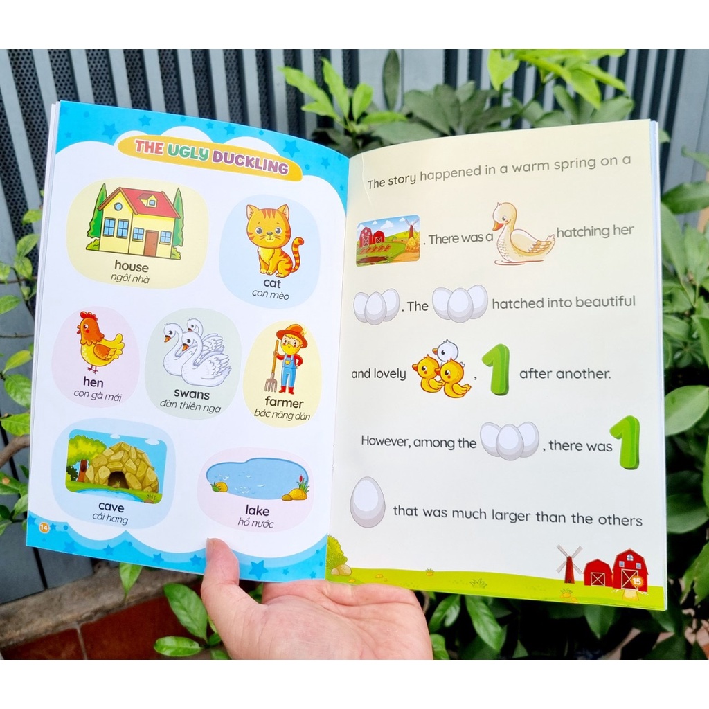 Sách - Look and Tell- Fairy Tales - Truyện Tranh Tư Duy Tiếng Anh