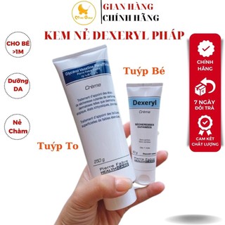 Kem nẻ dưỡng ẩm dexeryl creme chính hãng Pháp 50g/250g mẫu mới date 2024 hỗ trợ chàm sữa cho bé