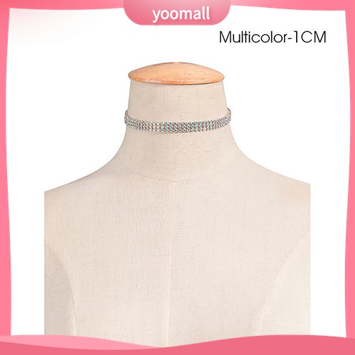 Vòng Cổ Choker Đính Đá Sang Trọng Thời Trang Cho Nữ