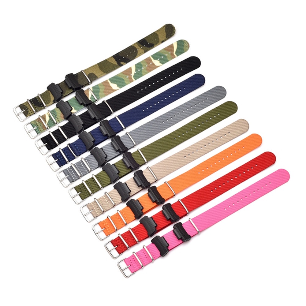 Dây Đeo Nylon Thay Thế Cho Đồng Hồ Casio G-Shock GA-110 / 100 / 120 / 150 / 200 / 400 GD-100 / 110 DW-5600 GW-6900