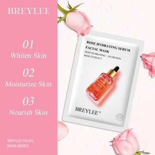 Mặt Nạ Breylee Tinh Chất Hoa Hồng Dưỡng Ẩm Và Tái Tạo Da 25ml
