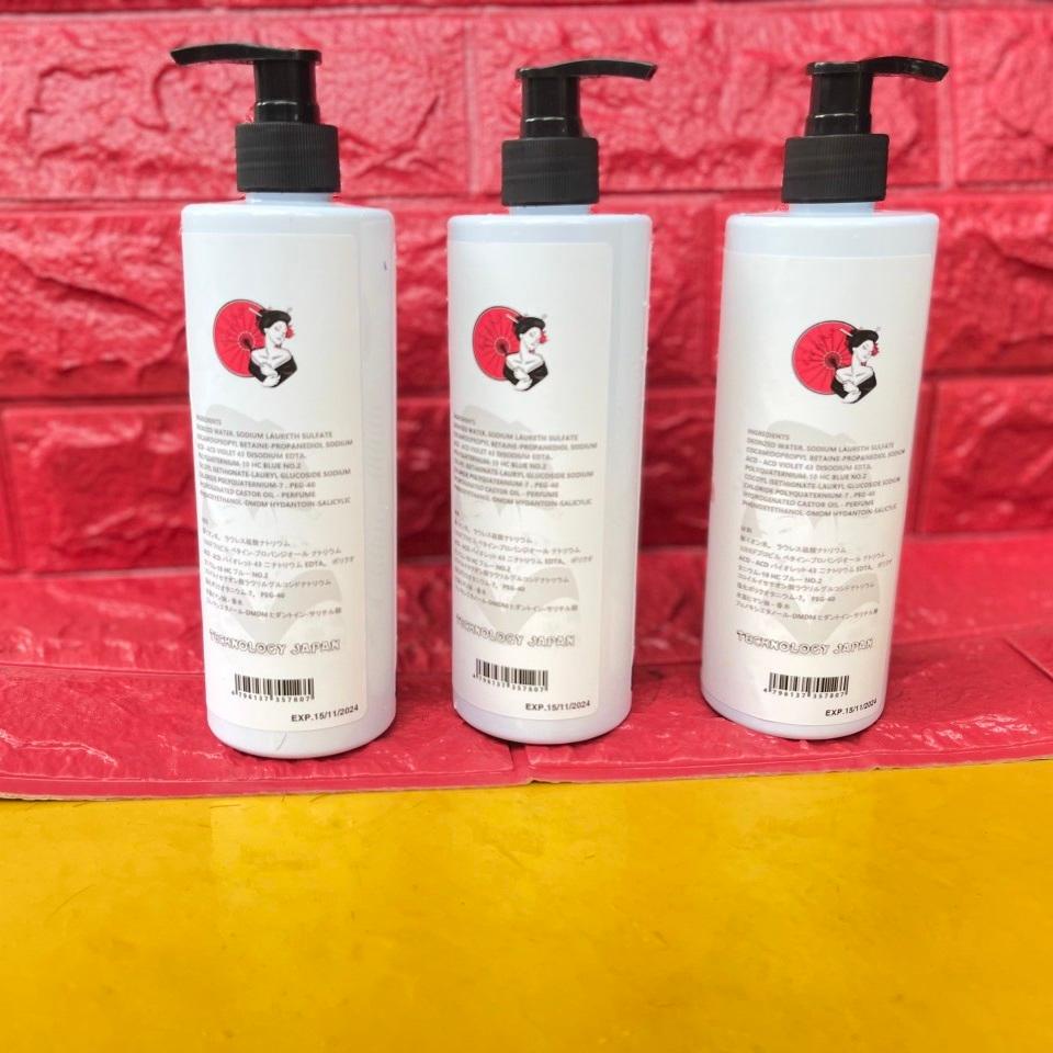 Dầu Gội Khử Vàng GEISHA 500ml