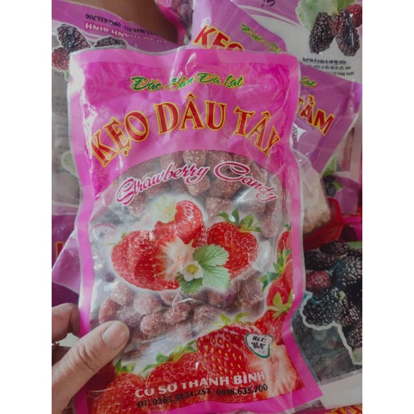 Ô Mai Đặc Sản Đà Lạt ô mai dâu tây/dâu tằm/me cay
