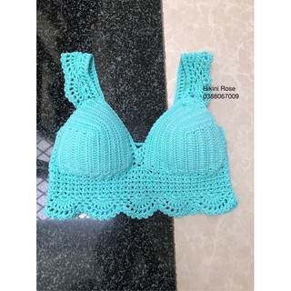 ÁO LEN MÓC CROPTOP ĐỦ MÀU