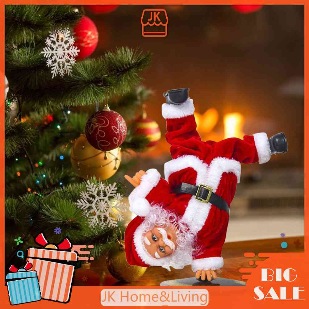 Búp Bê Hình Ông Già Noel Nhảy Múa Hip-Hop Phát Nhạc Sáng Tạo