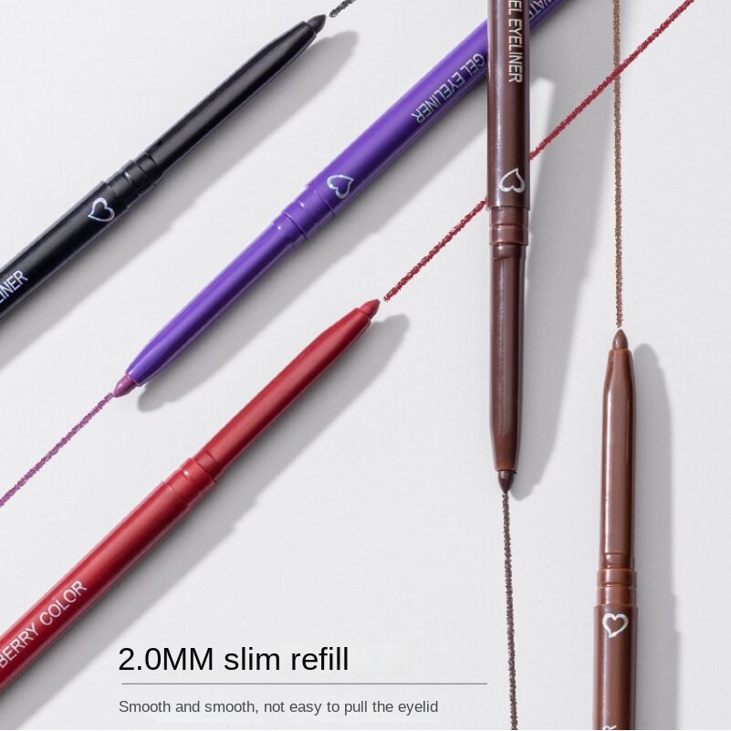 Bút Kẻ Mắt Dạng Gel Màu Nâu Lì Lâu Trôi Chống Nước Mau Khô