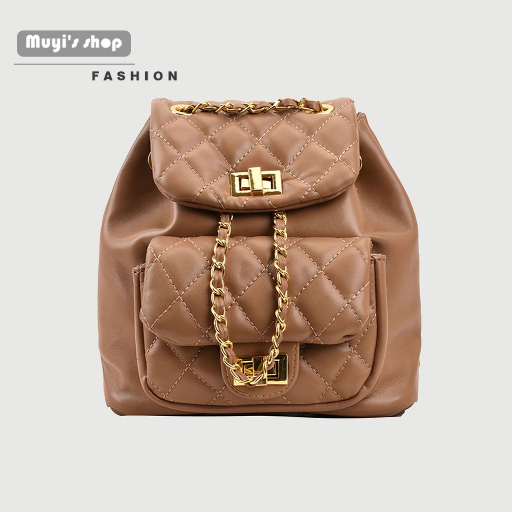 Ba Lô Nhỏ Thêu Chỉ Đính Đá Thời Trang Nữ Sành Điệu