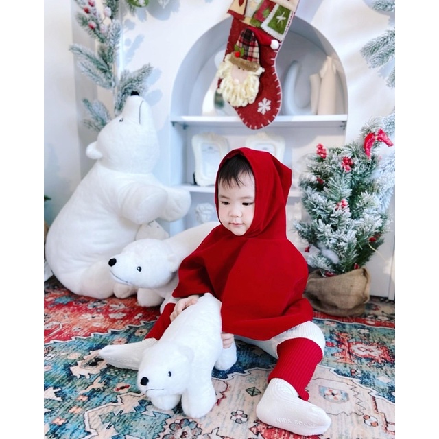 Áo choàng + quần xmas cho bé trai và gái Nanci room