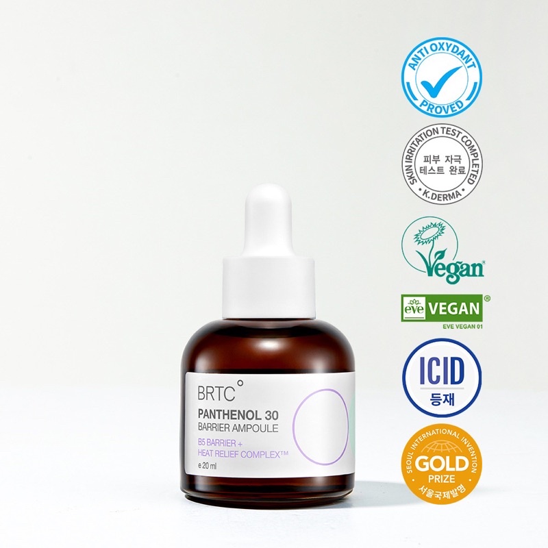 Serum Phục Hồi Da B5 30% BRTC Panthenol 30 Barrier Ampoule 20ML từ Hàn Quốc
