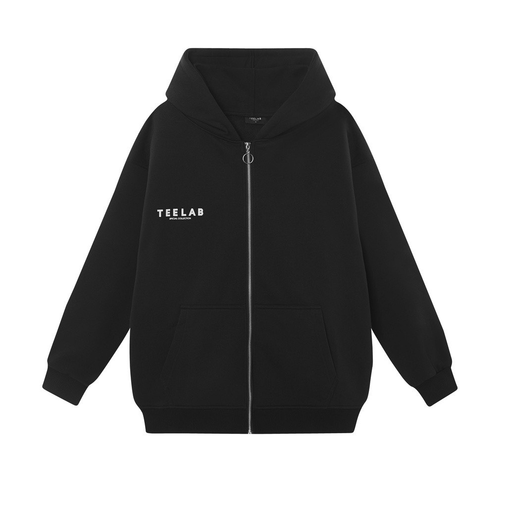 Áo Khoác Hoodie Zip TEETLAB Special Colletion Mũ Unisex 2 Lớp , Áo Nỉ Hoodie Zip Nam Nữ Form Rộng CBMHOUSE