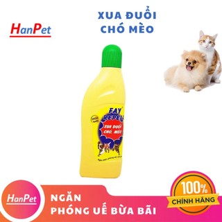 Xịt xua đuổi chó mèo FAY Repell 200ml - giúp ngăn chặn chó mèo phóng uế bừa bãi