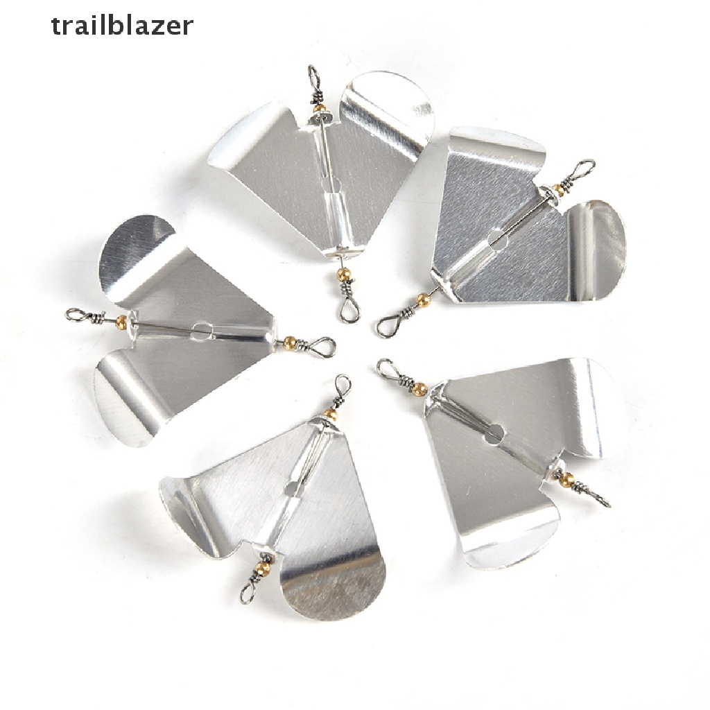 Set 5 Mồi Giả Nhử Cá Bằng Kim Loại Gắn Kèm Móc Câu Tiện Dụng UIO