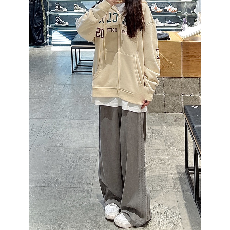 NRVP Quần Thể Thao Dài Dáng Rộng Phong Cách Thời Trang Hàn Quốc