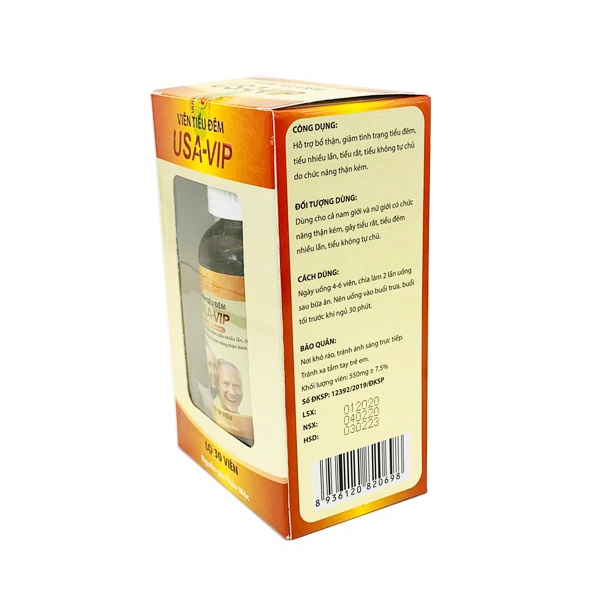 Viên tiểu đêm USA-VIP thảo dược- Nhà thuốc Nhật Thành