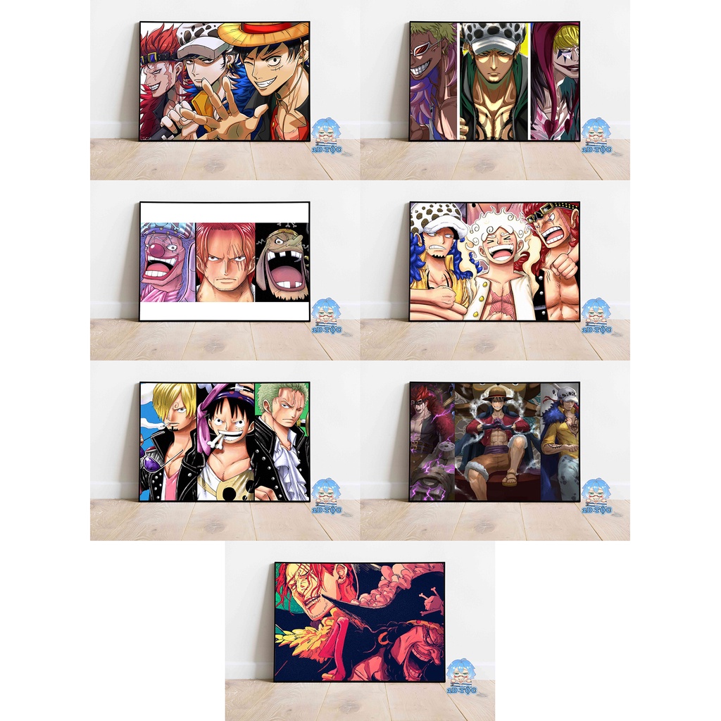 Poster A3 Cao Cấp Treo Tường  Anime One Piece (16) By 2D Tộc Shop
