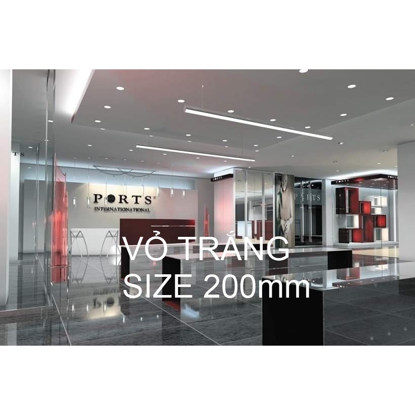 ĐÈN THANH TREO THẢ 1m2 - LINEAR - VĂN PHÒNG - SHOP - DECOR 200mm và 300mm