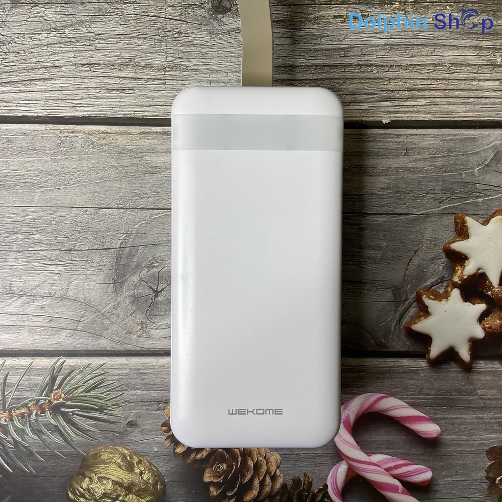 Sạc Dự Phòng 50.000mAh WP283 Tích Hợp Đèn Pin Siêu Sáng