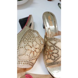 Dép guốc số lớn big size 36-43 gót 3p và 5p