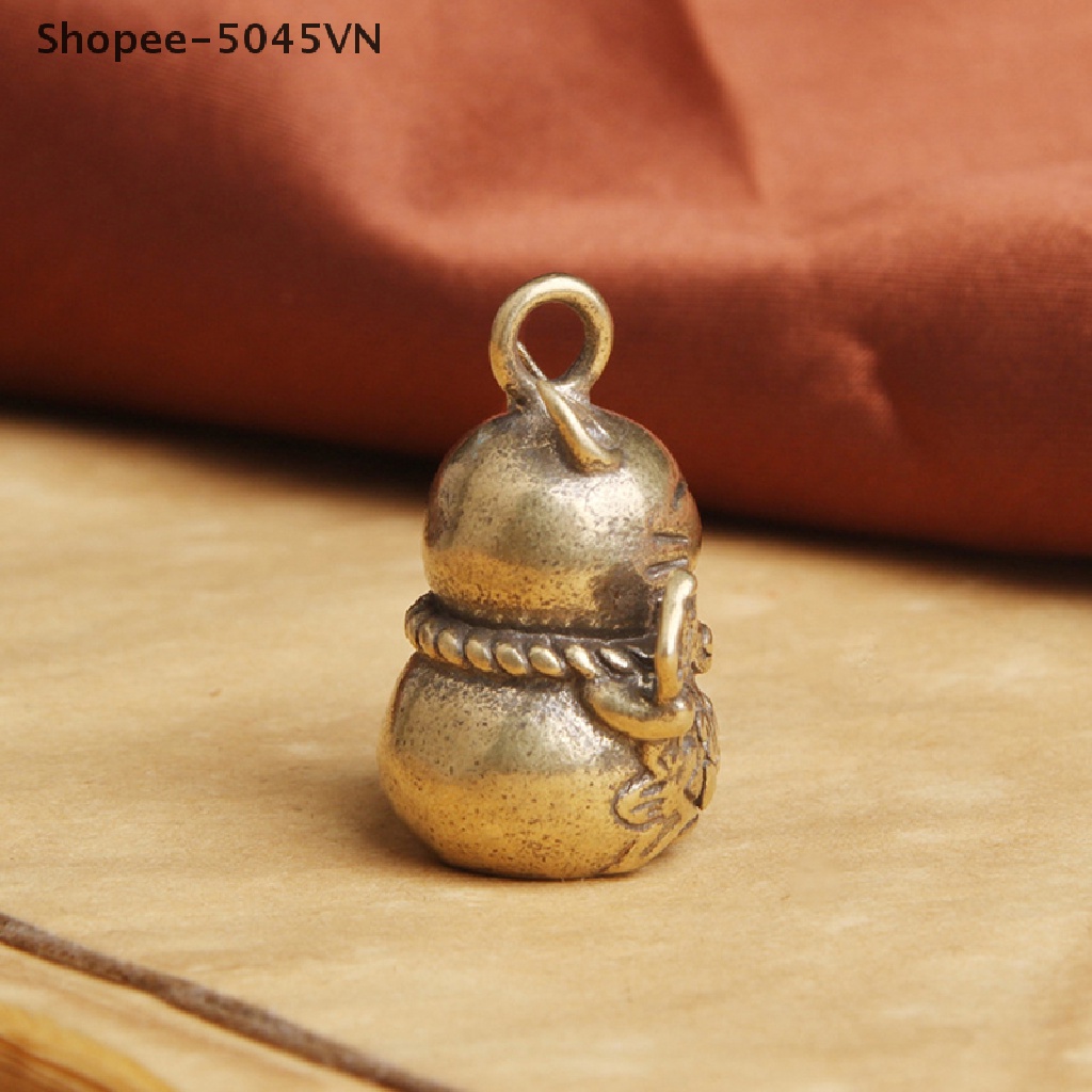 Móc Khóa Xe Hơi Hình Mèo May Mắn Bằng Đồng Thau